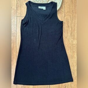 Chico's Traveler Black Sleeveless Mini Dress